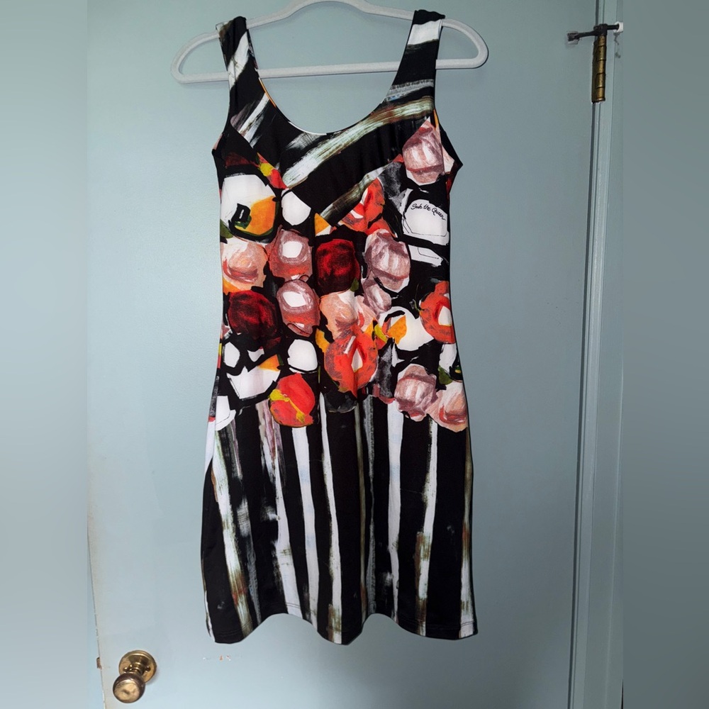 Save the Queen Bodycon Sleeveless Dress Size Large